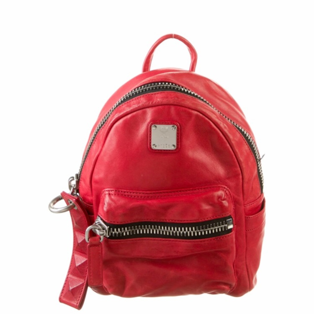 MCM Leather Backpack